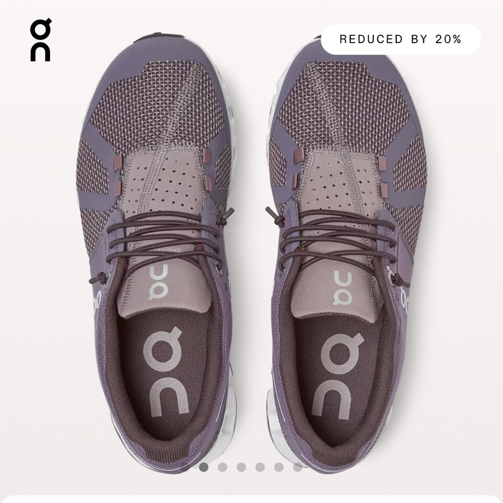 Women’s On running cloud 5 shark/pebble Sz 8.5